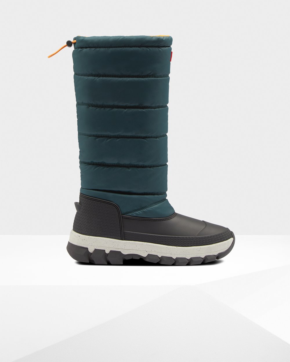 Botas De Nieve Original Insulated Tall Hunter Mujer - Verdes/Grises - 695718TGJ